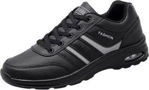 Men's Orthopedic Comfortable Lace Up Shoes Breathable Mesh Fashion Sneaker Arch Support Walking Shoes for Men