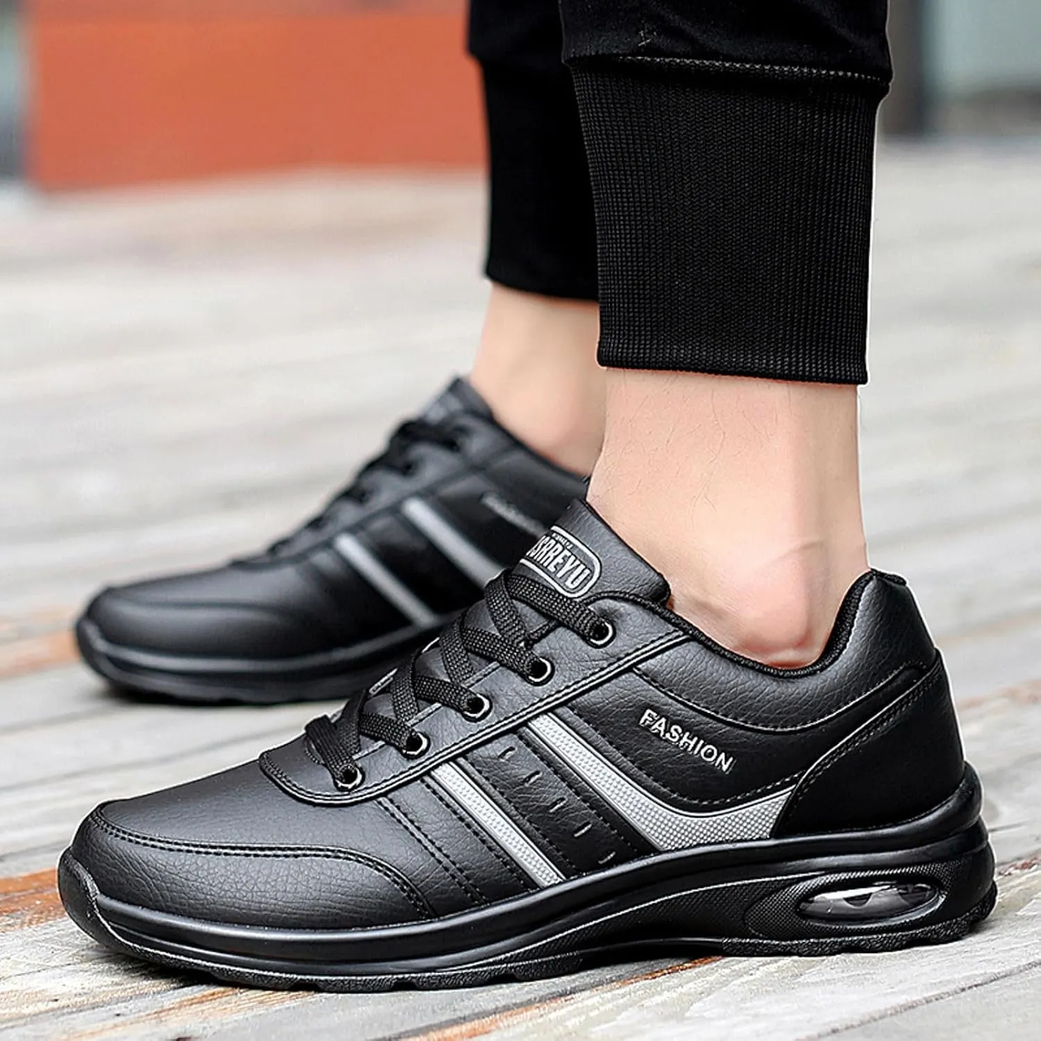 Men's Orthopedic Comfortable Lace Up Shoes Breathable Mesh Fashion Sneaker Arch Support Walking Shoes for Men