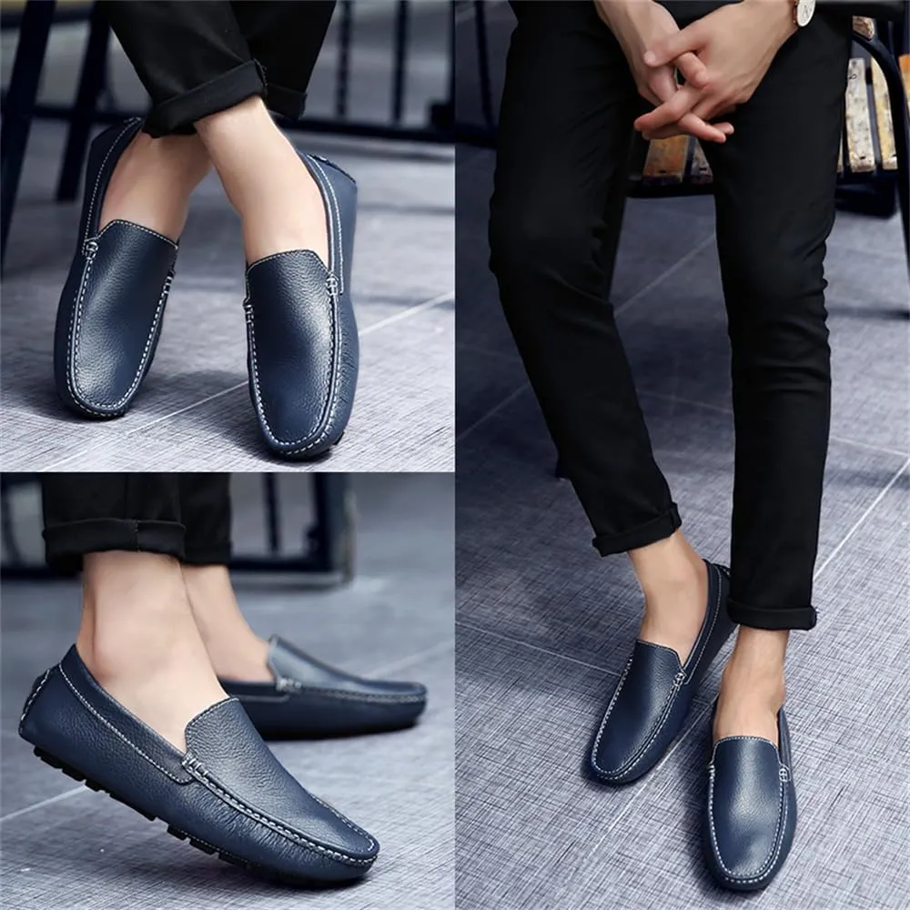 Men's Penny Loafers Moccasin Driving Shoes Slip On Flats Boat Shoes