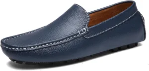 Men's Penny Loafers Moccasin Driving Shoes Slip On Flats Boat Shoes