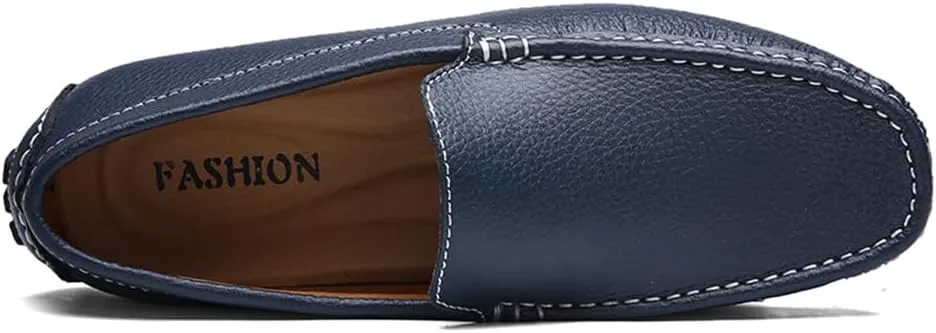 Men's Penny Loafers Moccasin Driving Shoes Slip On Flats Boat Shoes