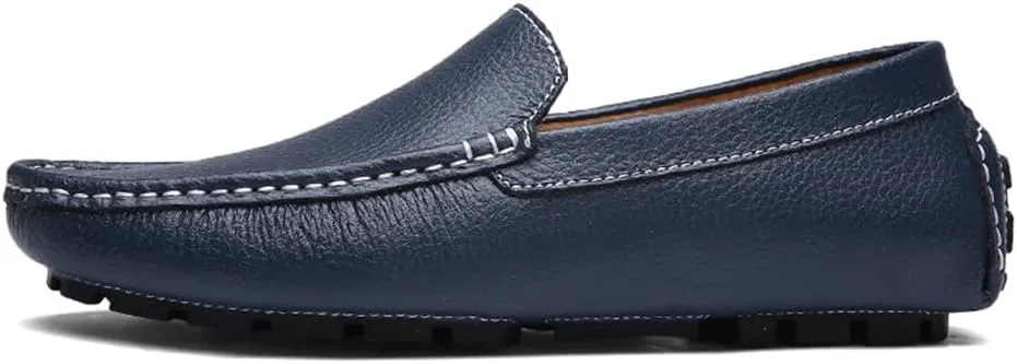 Men's Penny Loafers Moccasin Driving Shoes Slip On Flats Boat Shoes