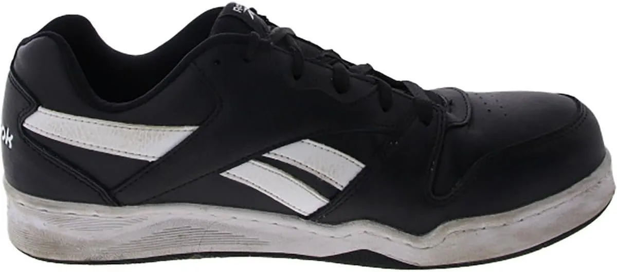 Men's Rb4162 Bb4500 Safety Composite Toe Low Cut Work Sneaker Black and White