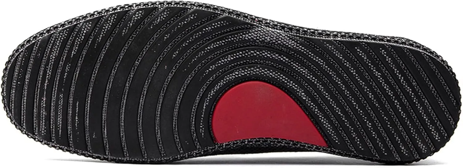 Men's Slip on Deck Shoes Casual Canvas Loafer Flat Boat Shoe Outdoor Lightweight Breathable Walking Sneakers