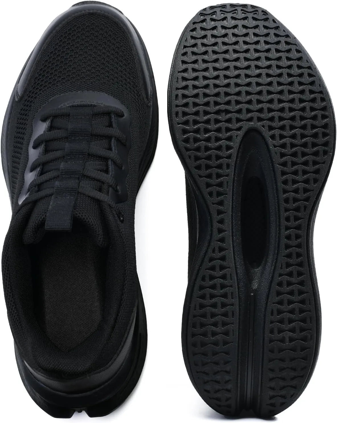 Men's Slip On Walking Shoes Comfortable Tennis Breathable Mesh Work Shoes Athletic Gym Non Slip Running Workout Training Fashion Sneakers