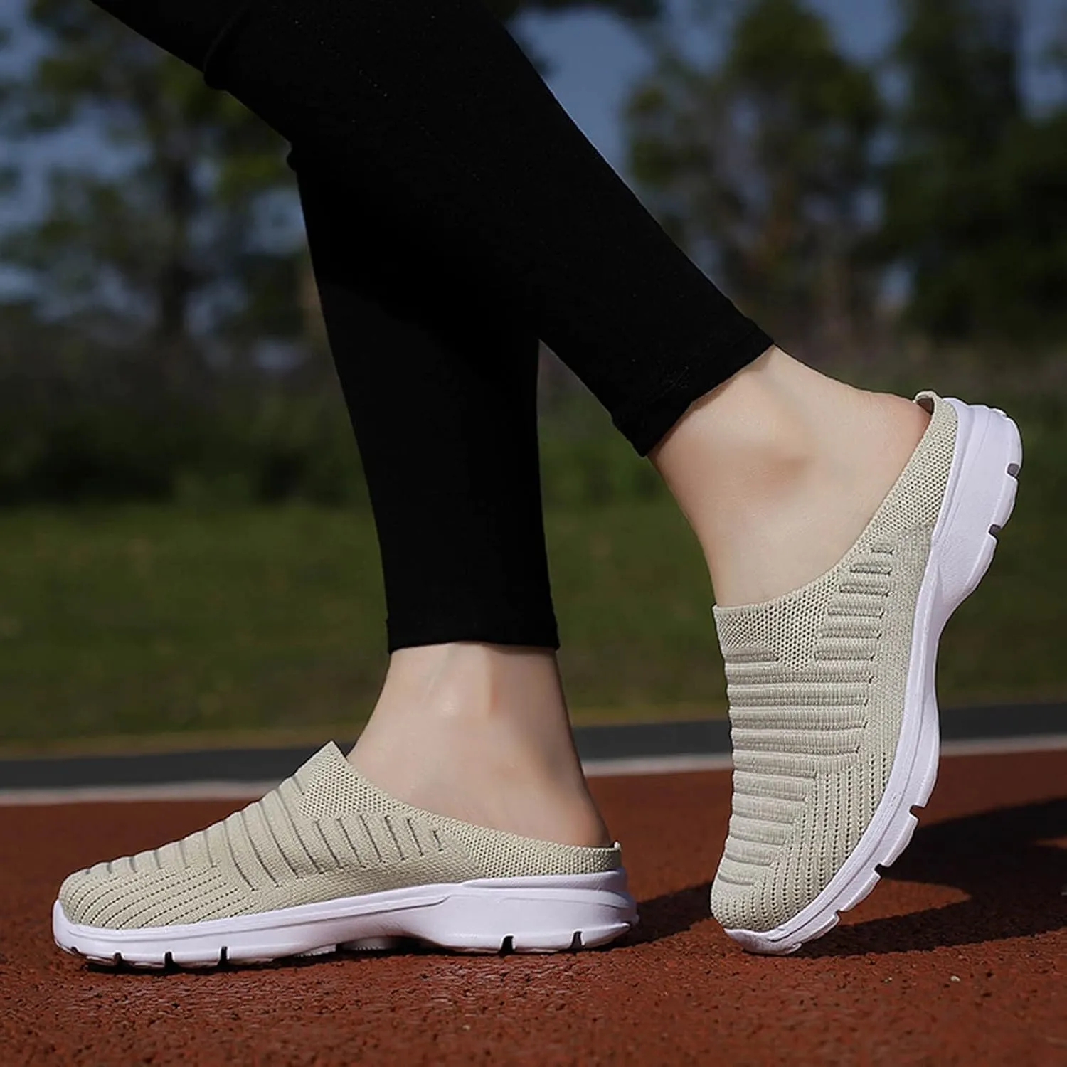 Mens Slippers with Arch Support Casual Mules Tennis Shoes Womens Fashion Black Casual Shoes Women Shoes Sneakers Brown Tennis Shoe Trainers Shoe