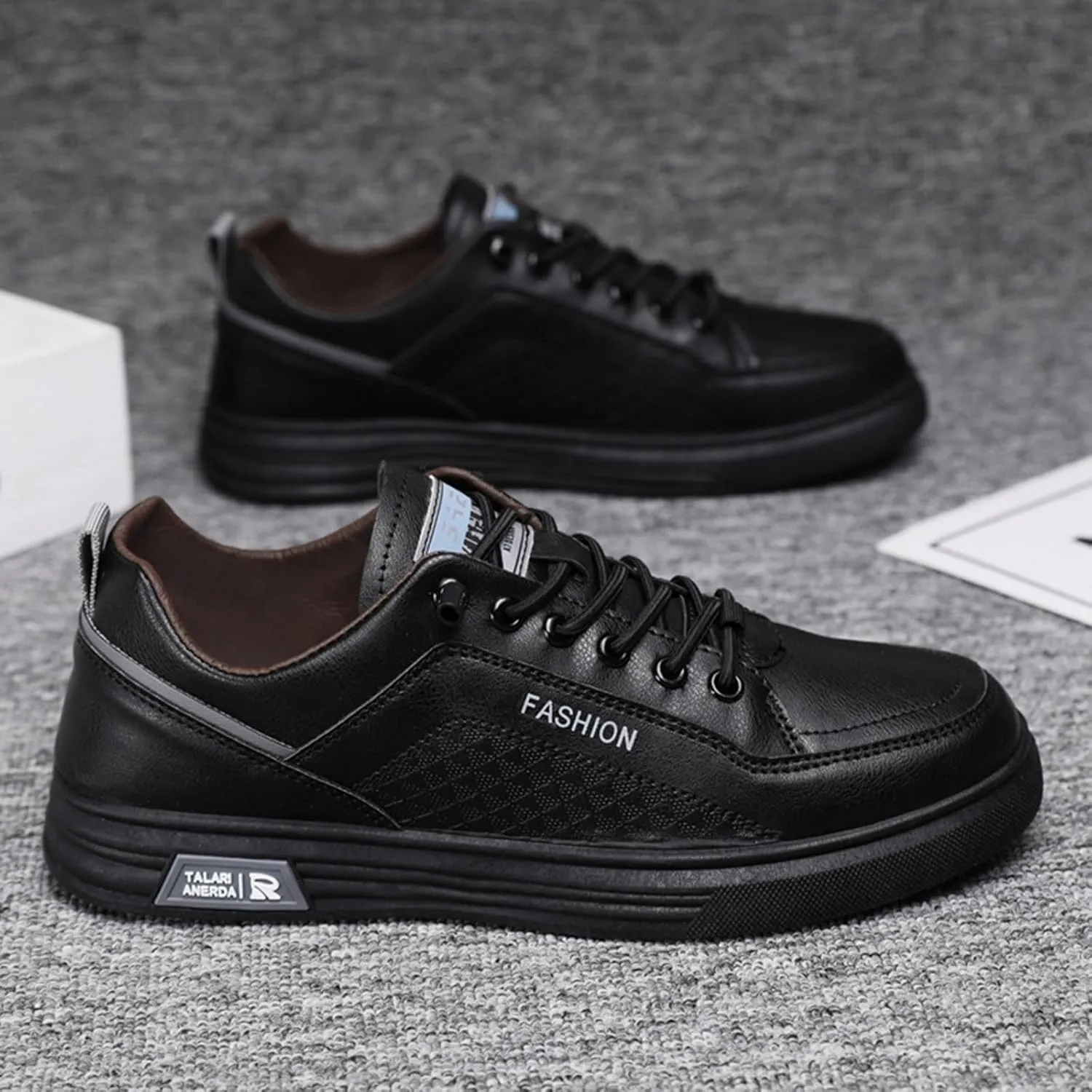 Men's Stretch Memory Foam Shoes Lightweight Sport Gym Jogging Walking Sneaker Breathable Lace Up Shoes for Men