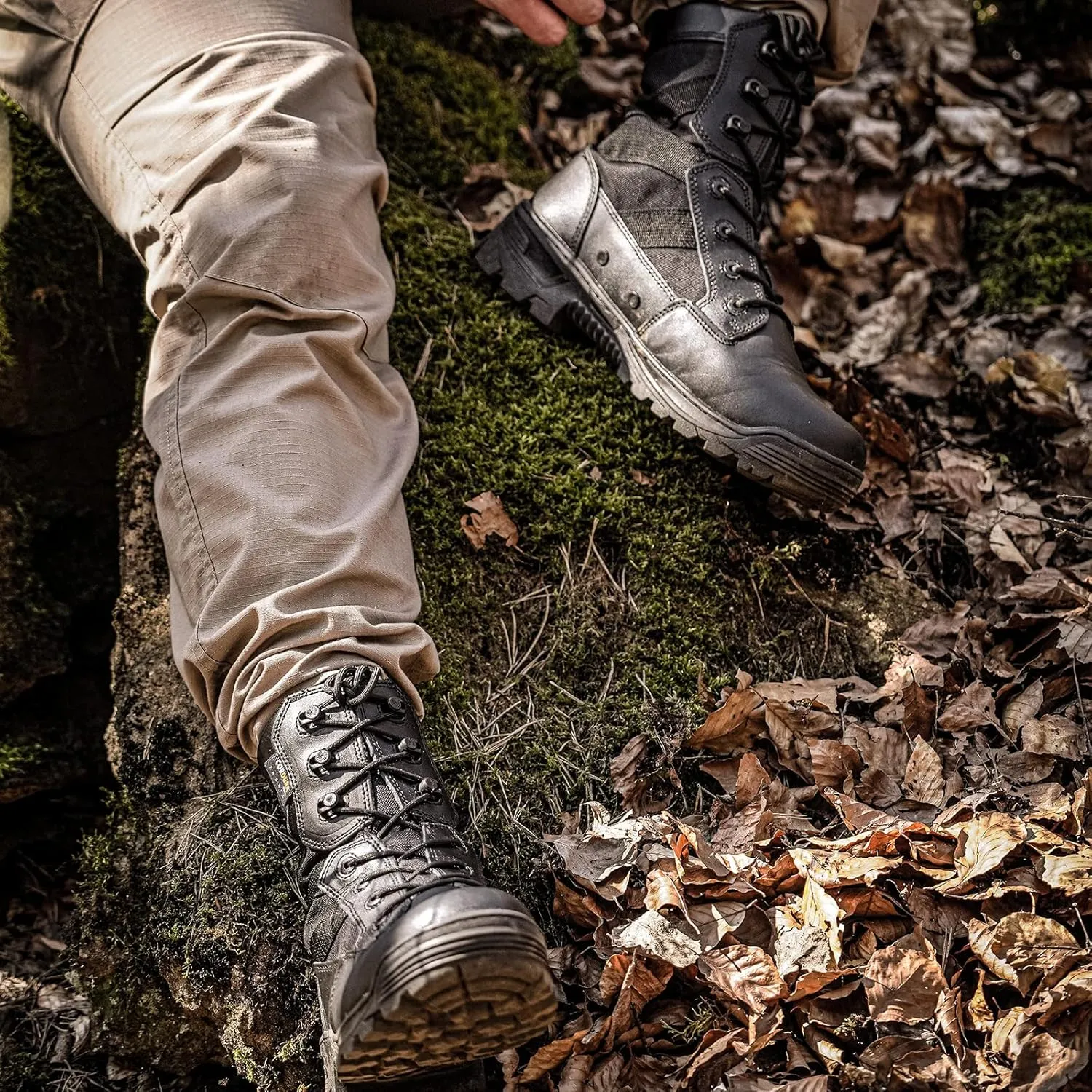 Men's Tactical Boots Military Work Boots Desert Combat Army Combat Boots for Hiking Motorcycle Climbing