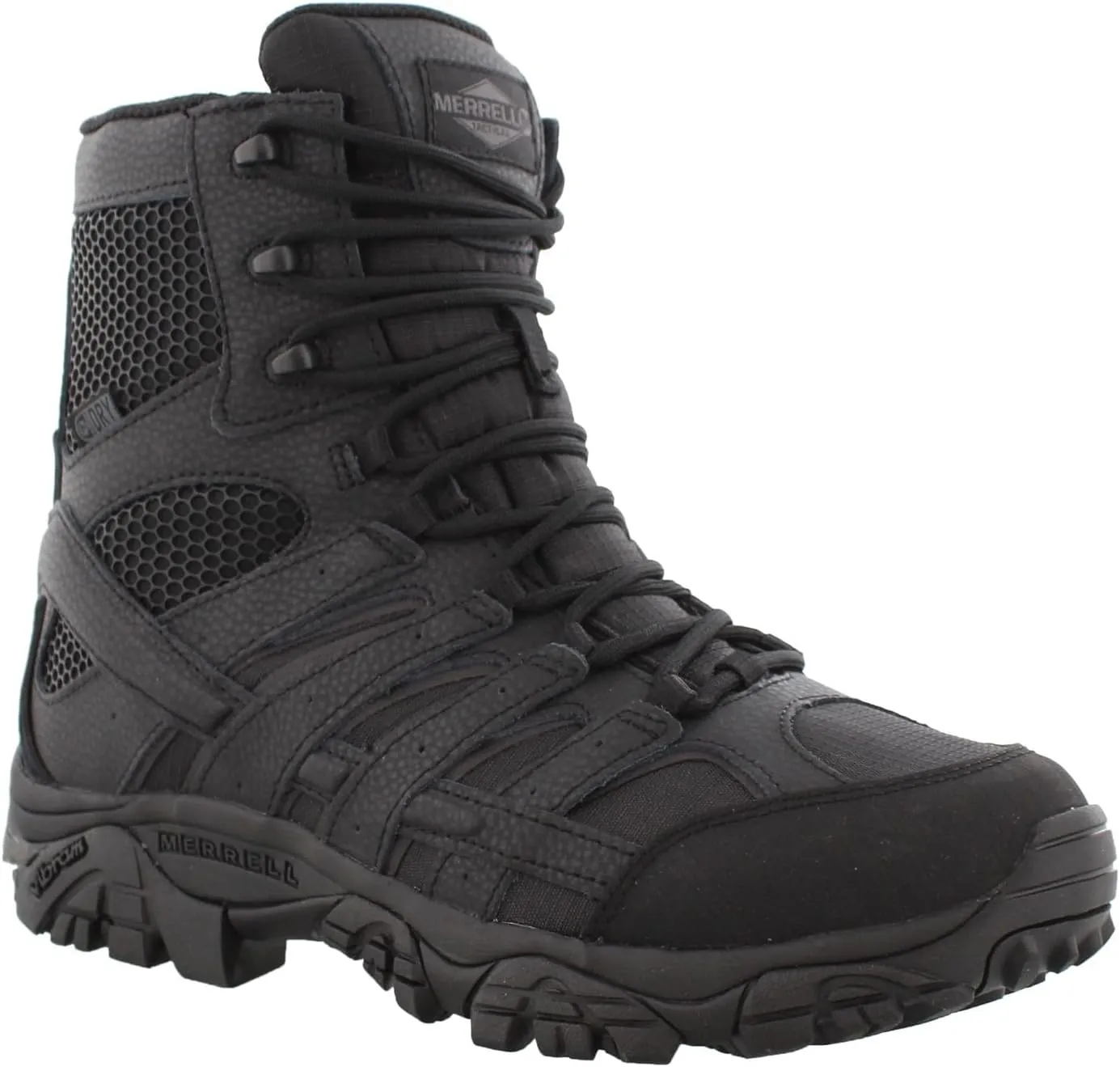 Merrell Men's Moab 2 Mid 8" Tactical Waterproof Military Boot