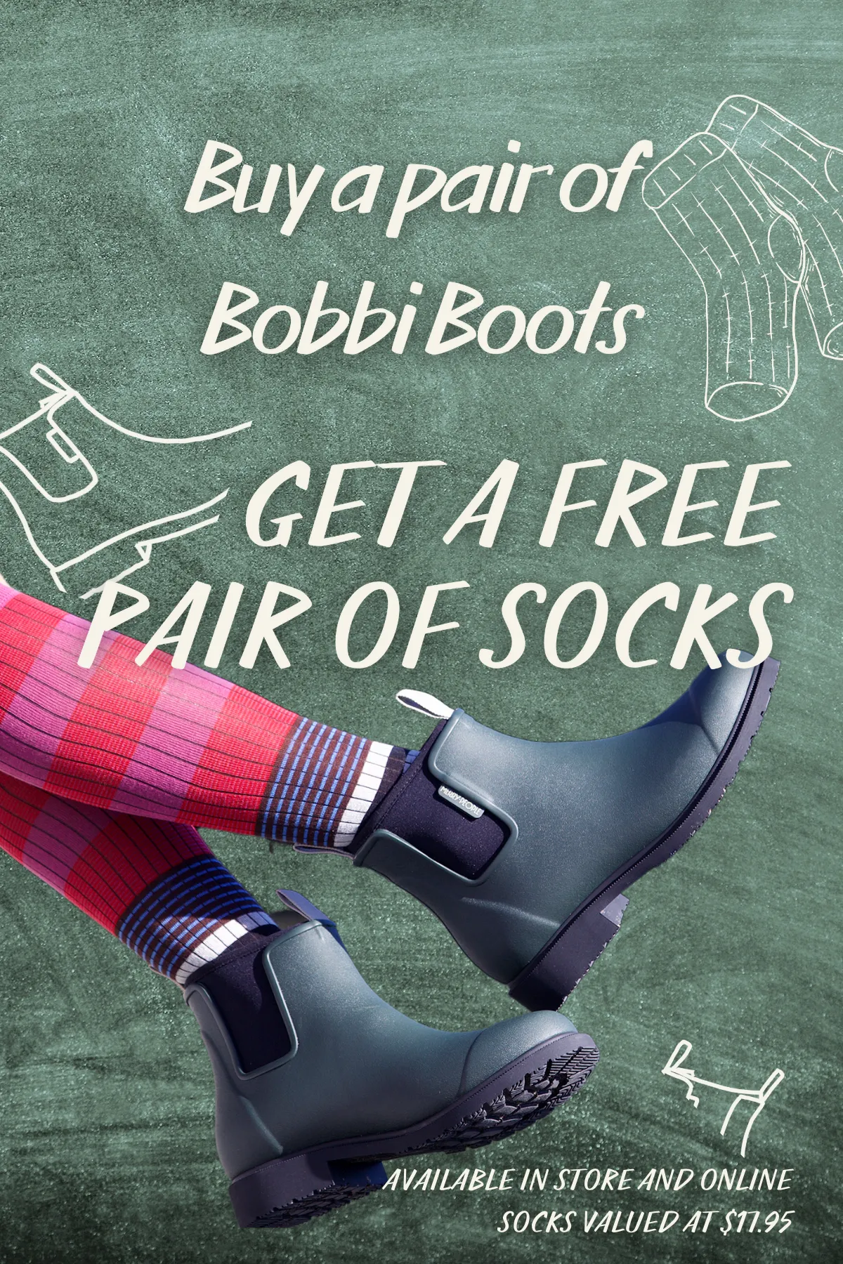 Merry People Bobbi Gumboots/Rainboots - Chocolate