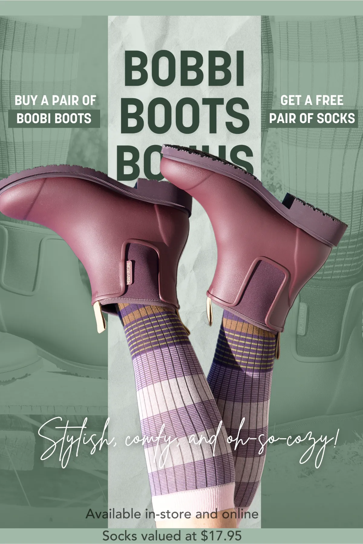 Merry People Bobbi Gumboots/Rainboots - Chocolate