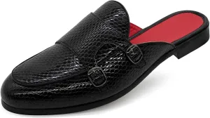 MHB Men's Mule Stylish Backless Slip-On Loafer Casual Dress Sandal Shoes Fashionable Slipper for Men Plus Size 7-13