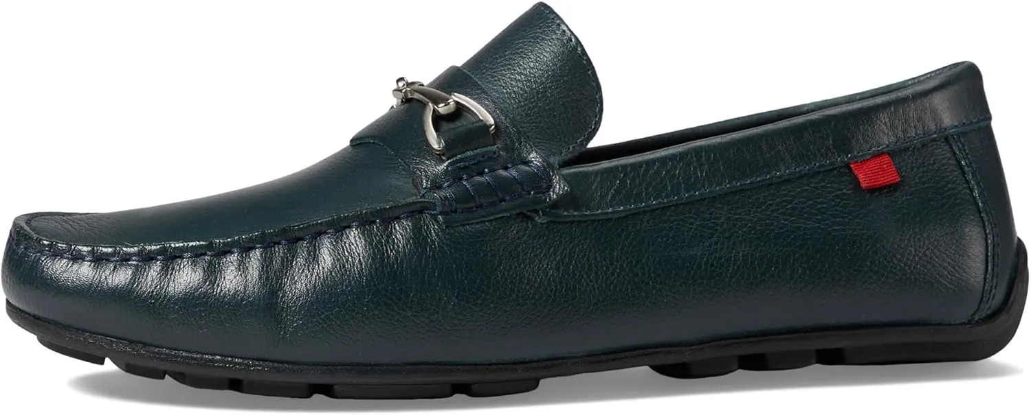 MJNY Mens Casual Comfortable Genuine Leather Lightweight Driving Moccasins Classic Fashion Buckle Loafer Slip On Breathable Driving Loafer