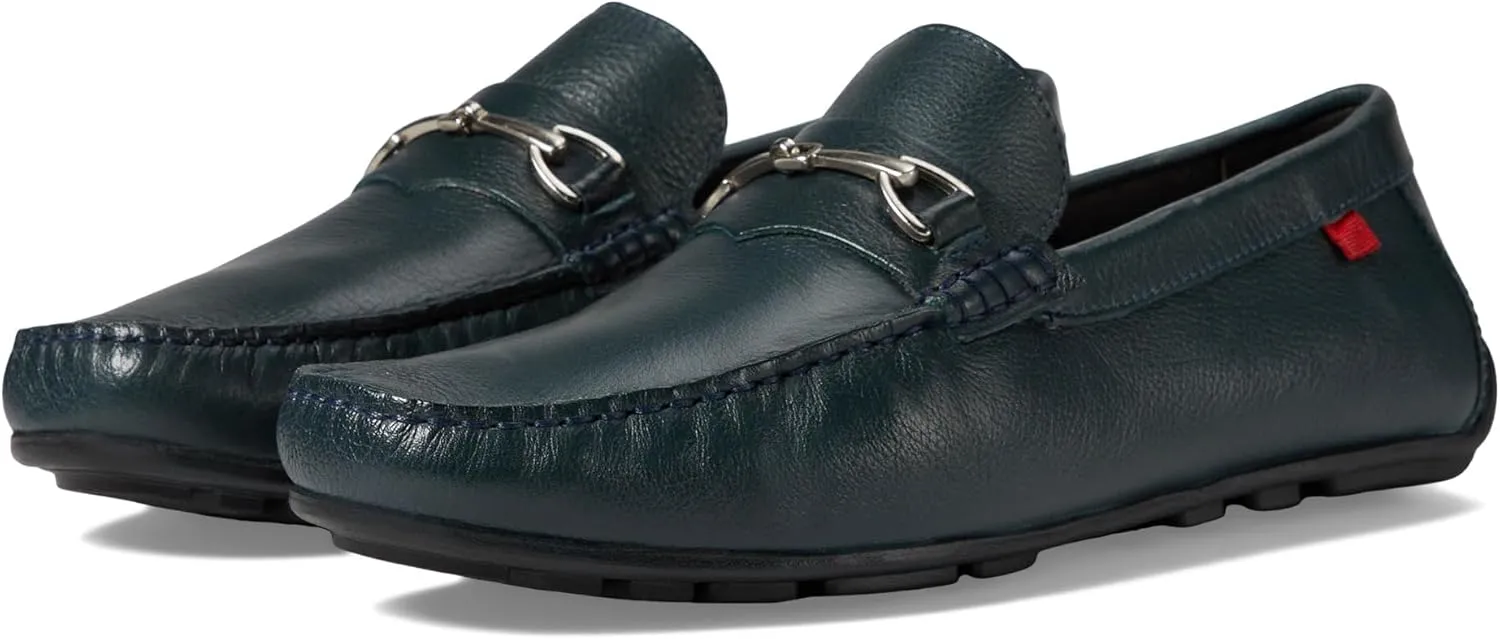 MJNY Mens Casual Comfortable Genuine Leather Lightweight Driving Moccasins Classic Fashion Buckle Loafer Slip On Breathable Driving Loafer