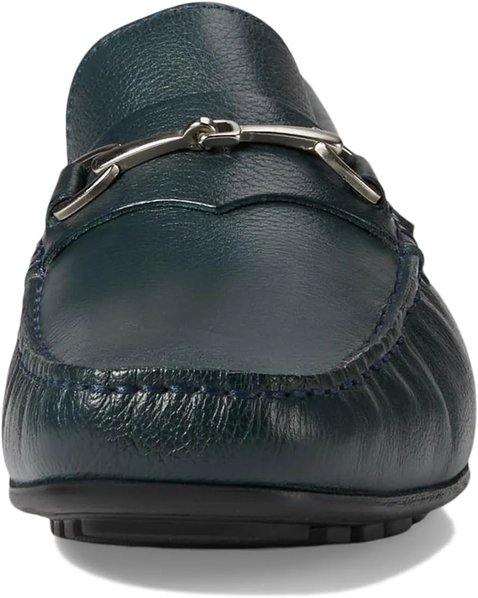 MJNY Mens Casual Comfortable Genuine Leather Lightweight Driving Moccasins Classic Fashion Buckle Loafer Slip On Breathable Driving Loafer