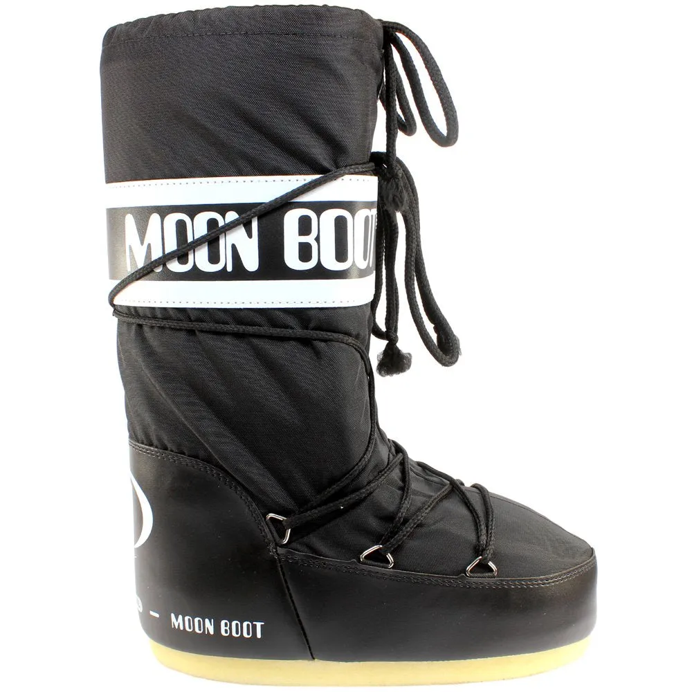 Moon Boot Womens Tecnica Nylon Warm Winter Waterproof Snow Boots - Pink - 3-6.5