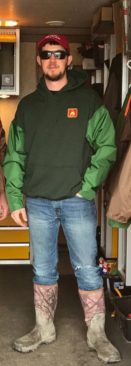 Mule Hooded Sweatshirt with Briarproof Sleeves - Hoodies