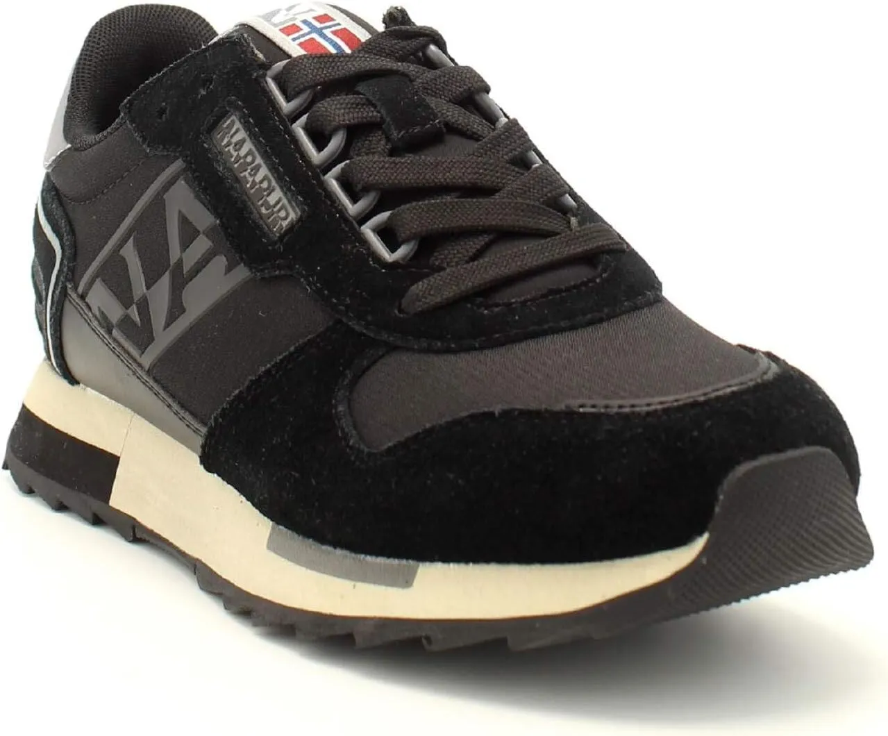 Napapijri Black Polyester Men's Sneaker