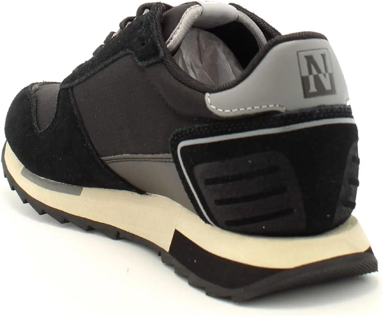 Napapijri Black Polyester Men's Sneaker