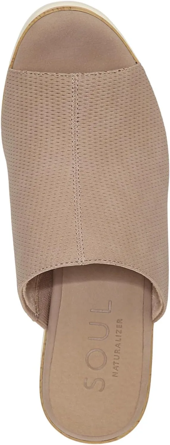 Naturalizer Soul Women's Goodtimes Mule Slip-On Wedge Sandal