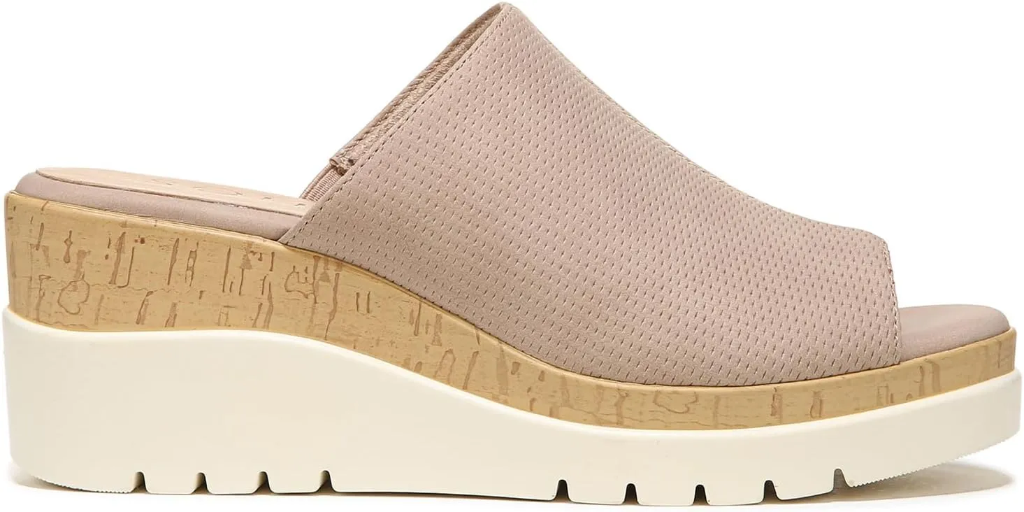 Naturalizer Soul Women's Goodtimes Mule Slip-On Wedge Sandal