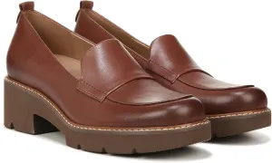 Naturalizer Women's Darry Slip-On Lightweight Lug Sole Heeled Loafer
