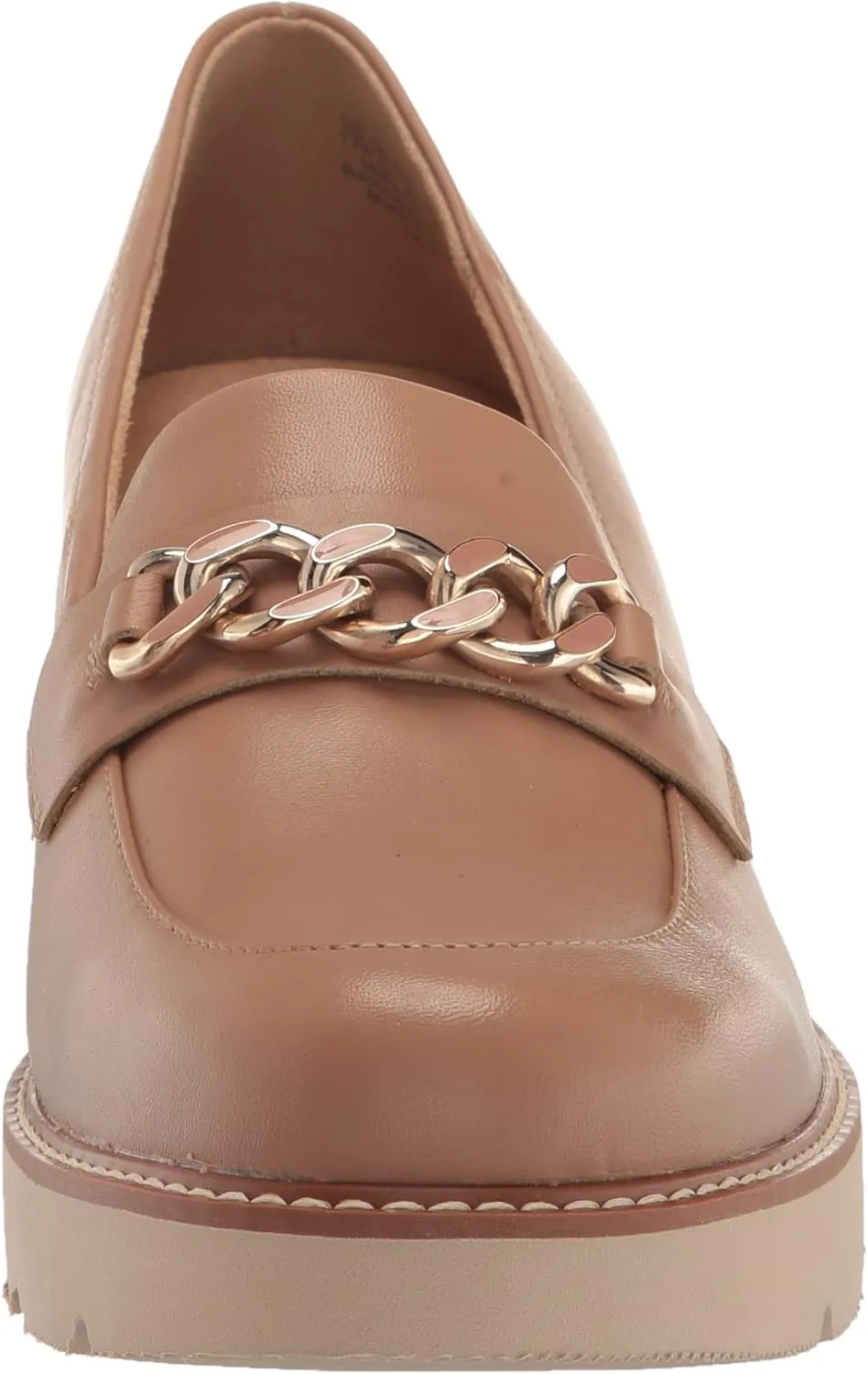 Naturalizer Women's Desi Chain Detail Lug Sole Heel Loafer