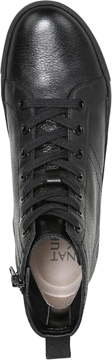 Naturalizer Women's Morrison Hi Water Repellent High Top Lace-Up Sneaker