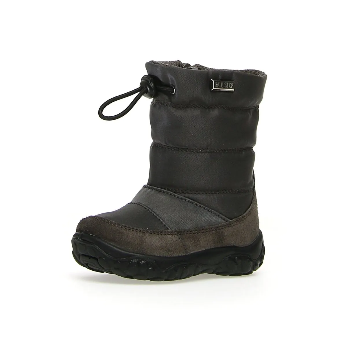 Naturino Toddler's (Sizes 21-26) Poznurr Grey Fabric Waterproof Boot