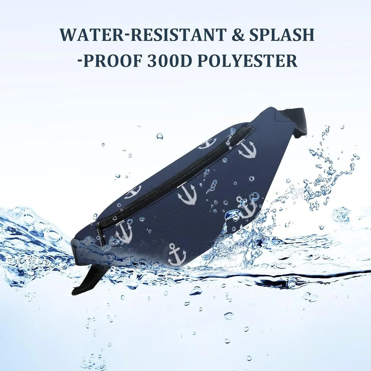 NAU TICAL Crossbody Waist Bag with Large Capacity And Portability