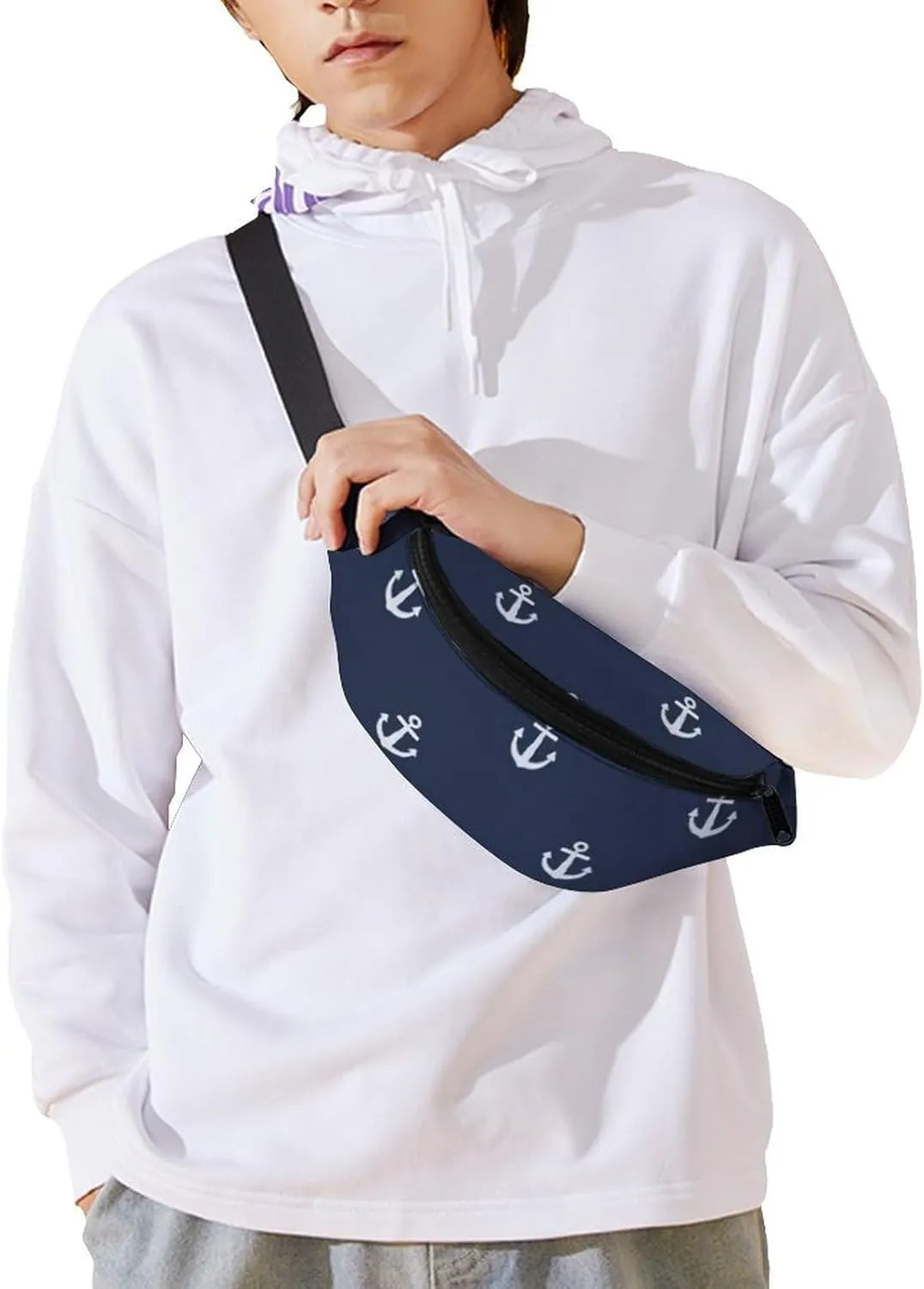 NAU TICAL Crossbody Waist Bag with Large Capacity And Portability