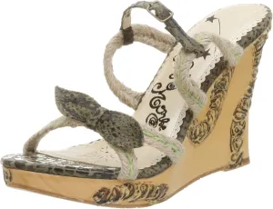 Naughty Monkey Women's Savage Platform Slide