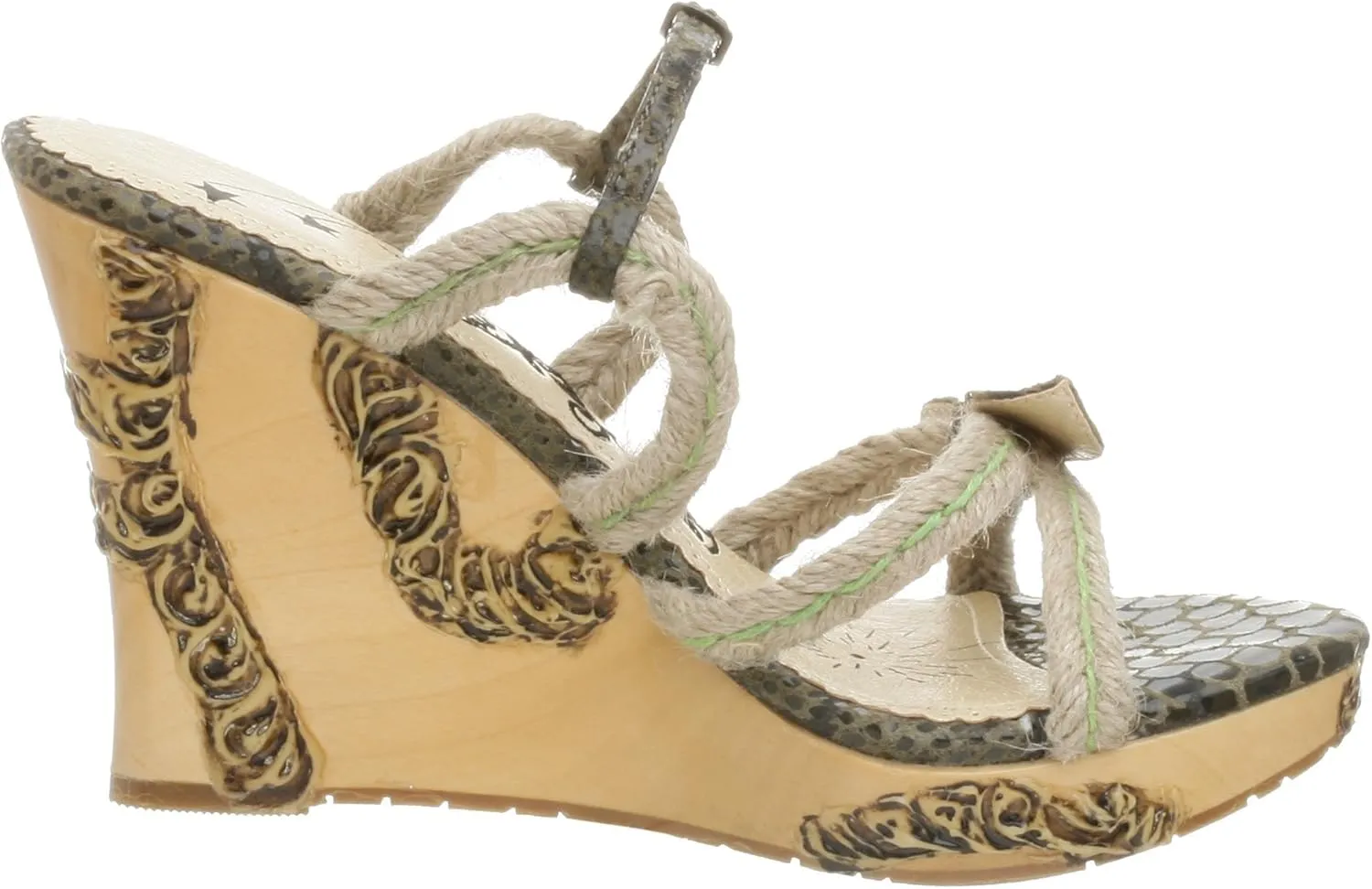 Naughty Monkey Women's Savage Platform Slide