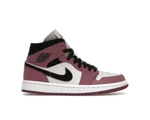 Nike Air Jordan 1 Mid Light Mulberry (Womens)