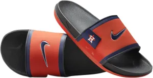 Nike Offcourt (Houston Astros) Offcourt Slides (FN2678-800, Team Orange/Dark Smoke Grey/Midnight Navy)