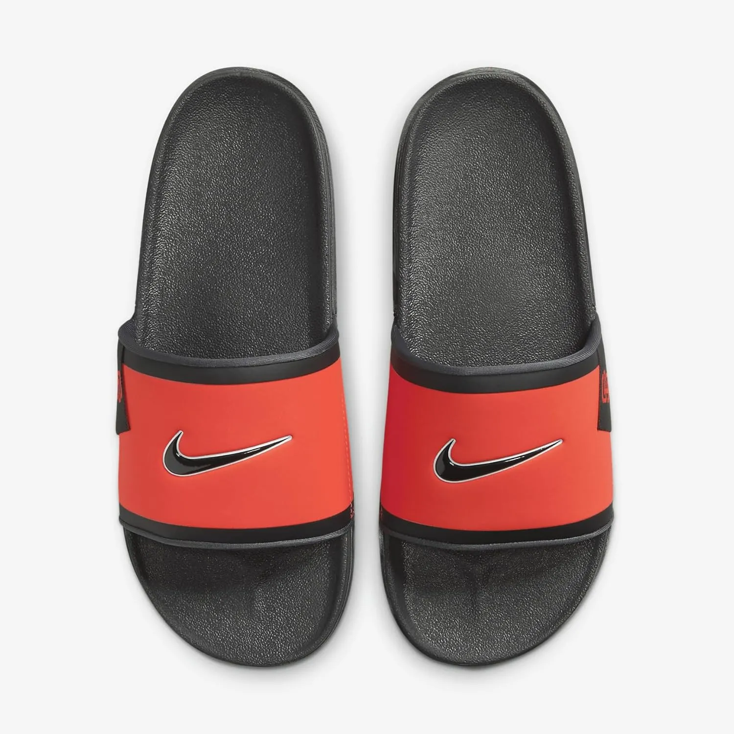 Nike Offcourt (San Francisco Giants) Offcourt Slides (FN4467-800, Team Orange/Dark Smoke Grey/Black)