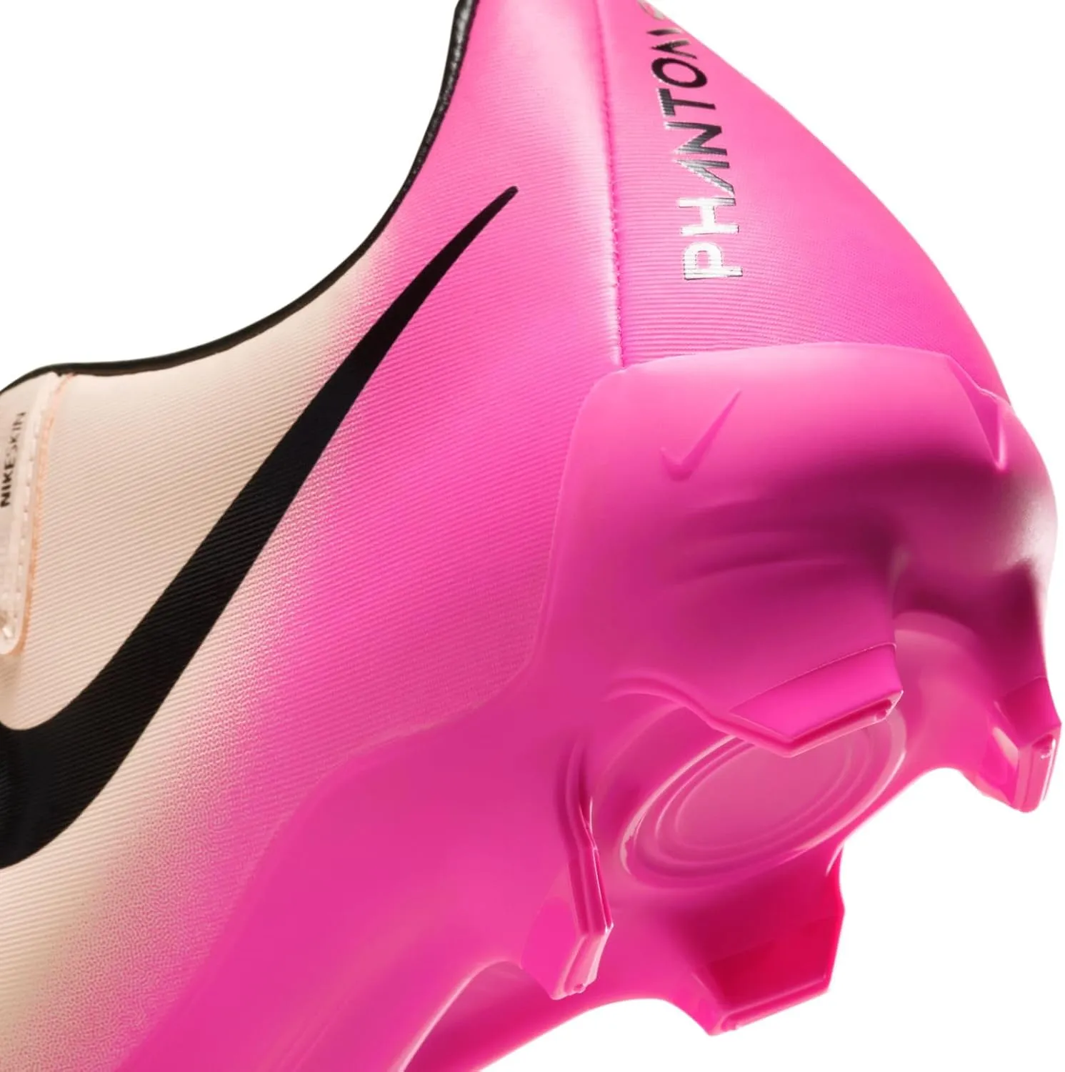 Nike Phantom GX 2 Academy MG Low-Top Soccer Cleats (FD6723-800, Crimson Tint/Pink Blast/Black)