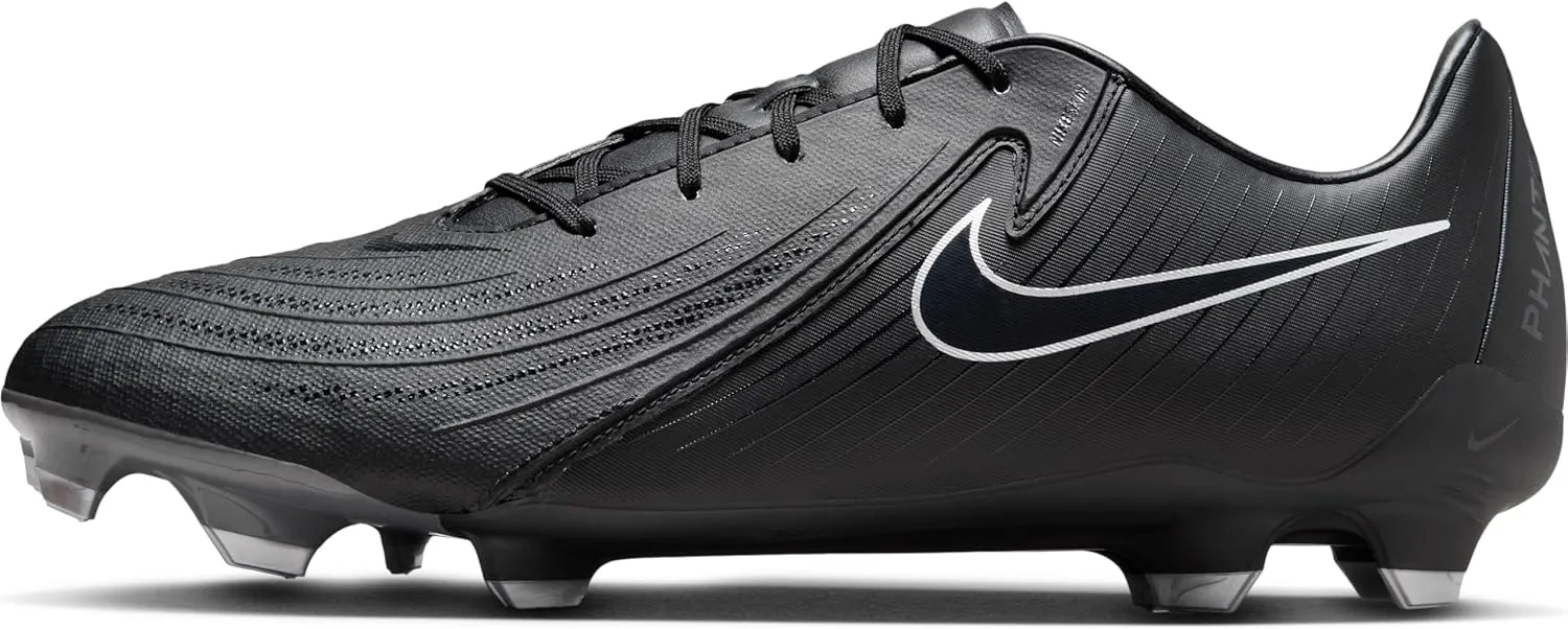 Nike Phantom GX II Academy FG/MG (FD6723-001, Black/Black), Size 5.5