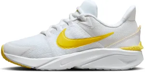 Nike Unisex Kid's Sneaker, Summit White Opti Yellow Vivid, 4 Big