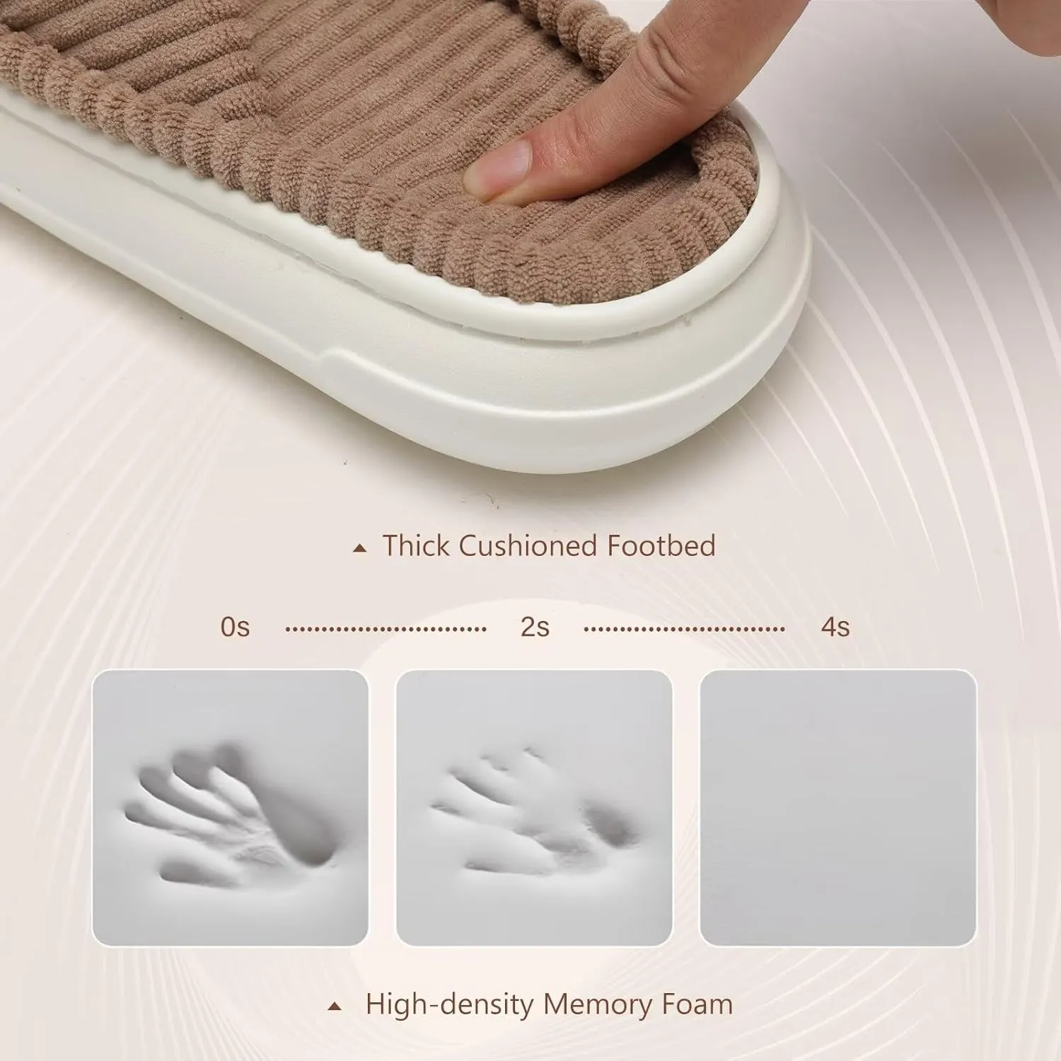 NineCiFun Platform Slippers for Women Indoor and Outdoor Women's Summer Slippers Open Toe Slide House Bedroom Shoes