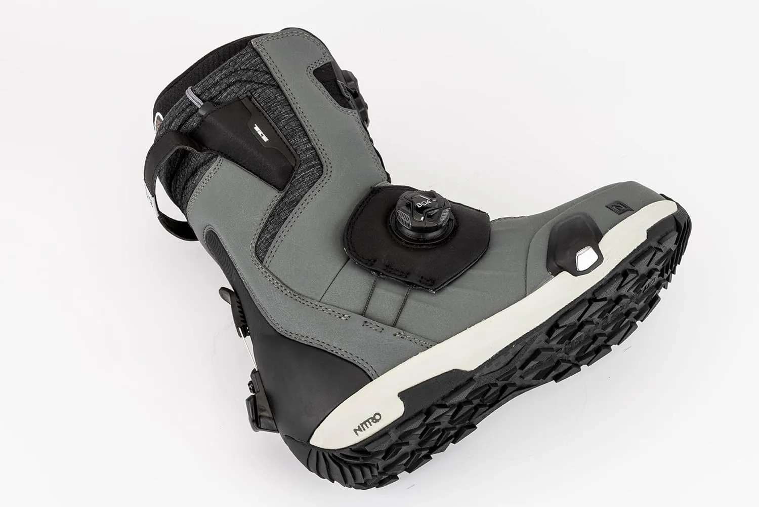 Nitro Men's Snowboards Profile Step On TLS All Mountain Freeride Freestyle Premium Quick Lacing System Step On Boot Snowboard Boot