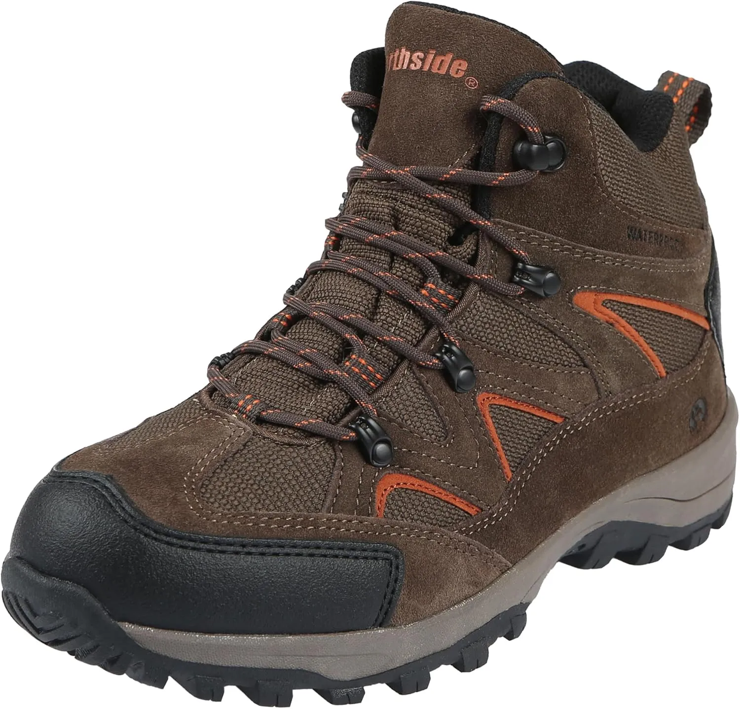 Northside Mens Snohomish Leather Waterproof Mid Hiking Boot