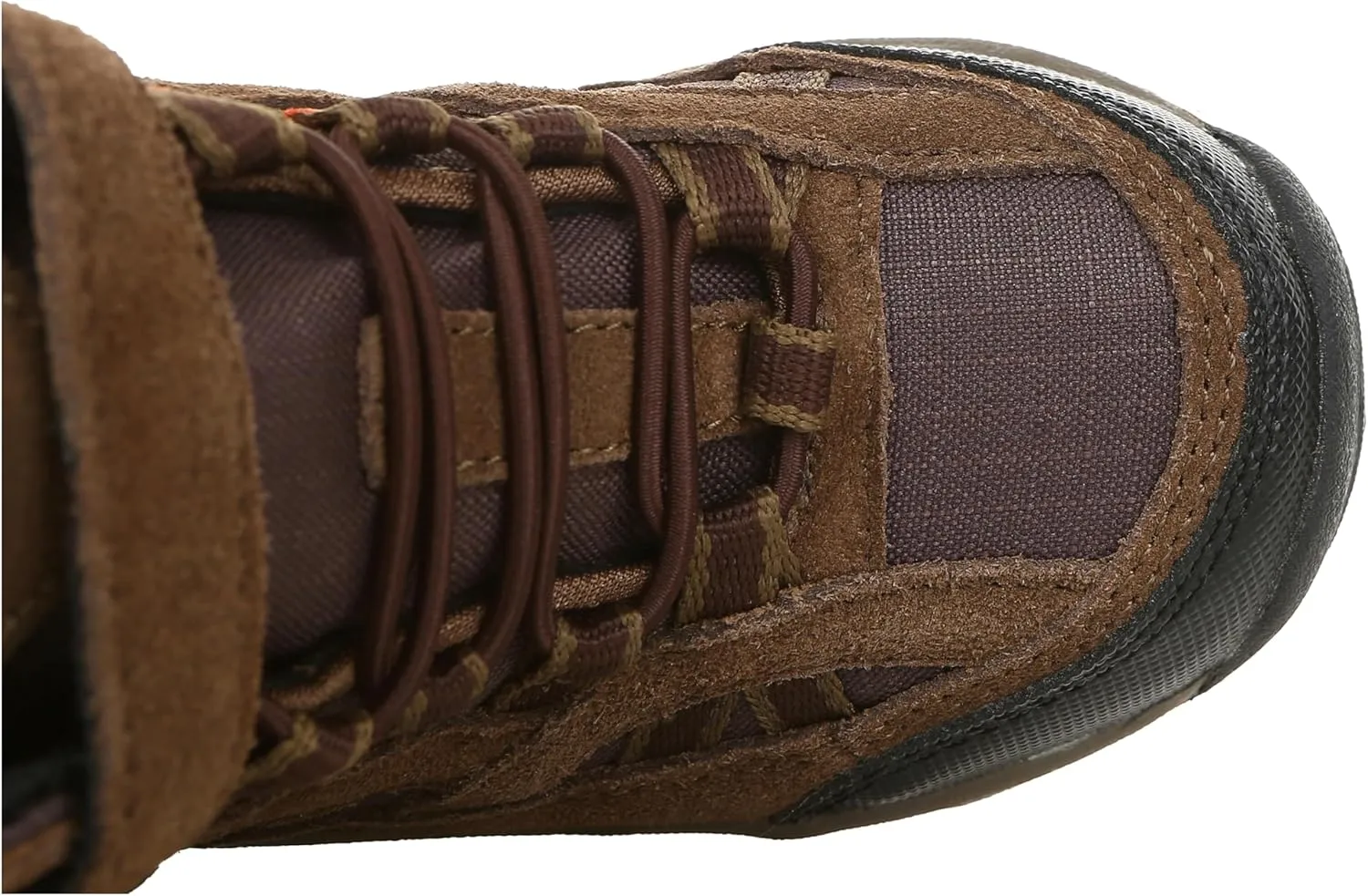 Northside Unisex-Child Rampart Mid Hiking Boots - Lightweight Performance | Suede/Ripstop Nylon Moisture-Wicking Quick Lace-Up Durable TPR Outsole | Kids Hiking Adventure Essential