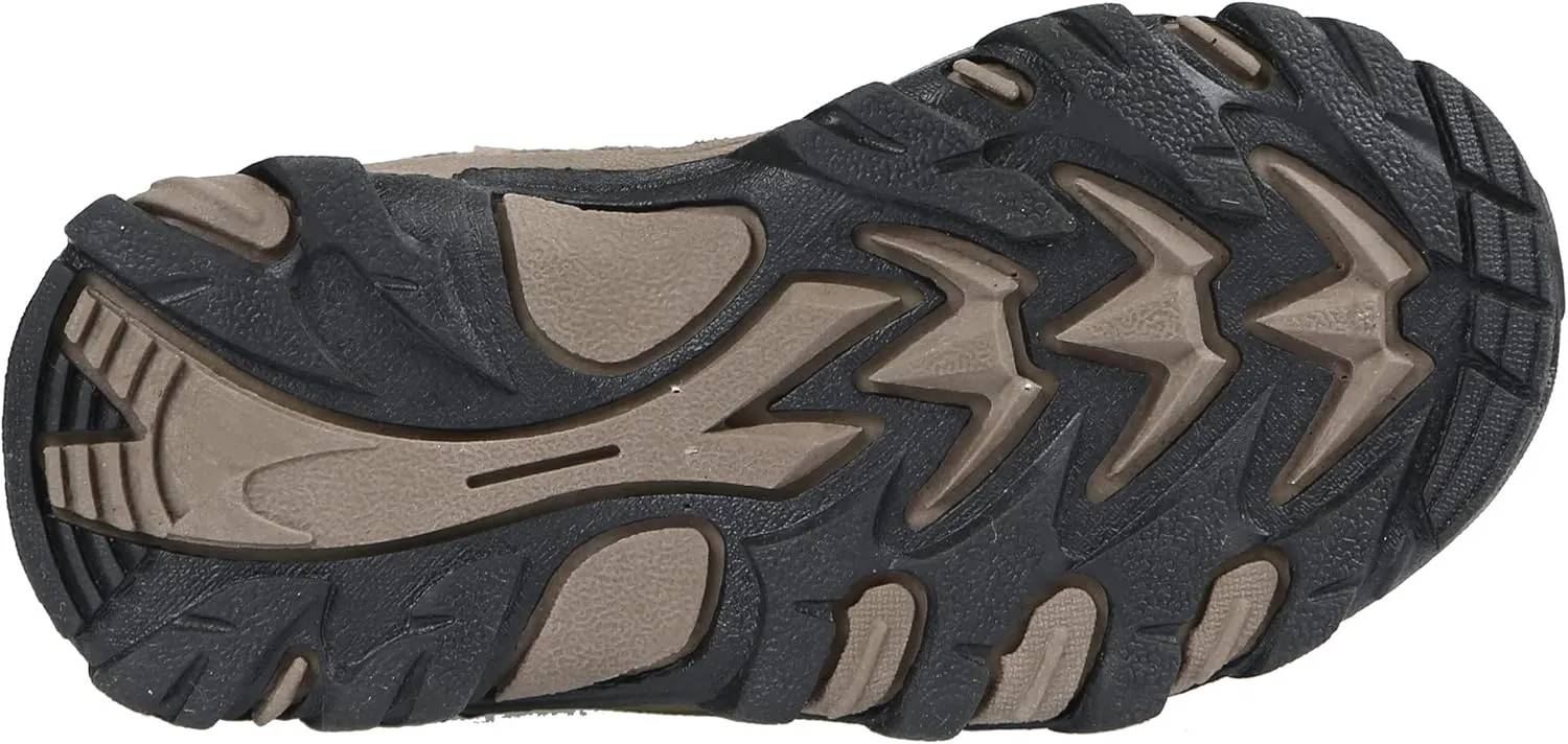 Northside Unisex-Child Rampart Mid Hiking Boots - Lightweight Performance | Suede/Ripstop Nylon Moisture-Wicking Quick Lace-Up Durable TPR Outsole | Kids Hiking Adventure Essential