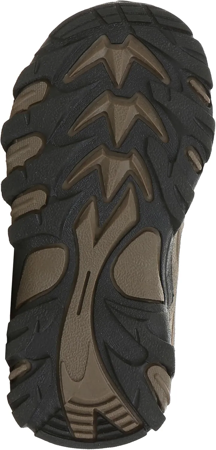 Northside Unisex-Child Rampart Mid Hiking Boots - Lightweight Performance | Suede/Ripstop Nylon Moisture-Wicking Quick Lace-Up Durable TPR Outsole | Kids Hiking Adventure Essential