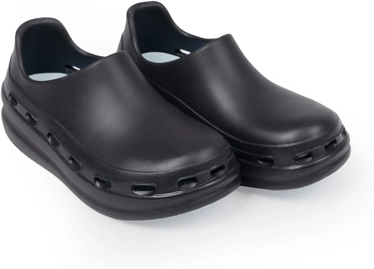 NURSTEP Unisex Lightweight Slip On Comfortable Slip Resistant Medical Nursing Mule & Clog Recovery Slides with Arch Support Insoles for Healthcare Hospital Work Operating Room
