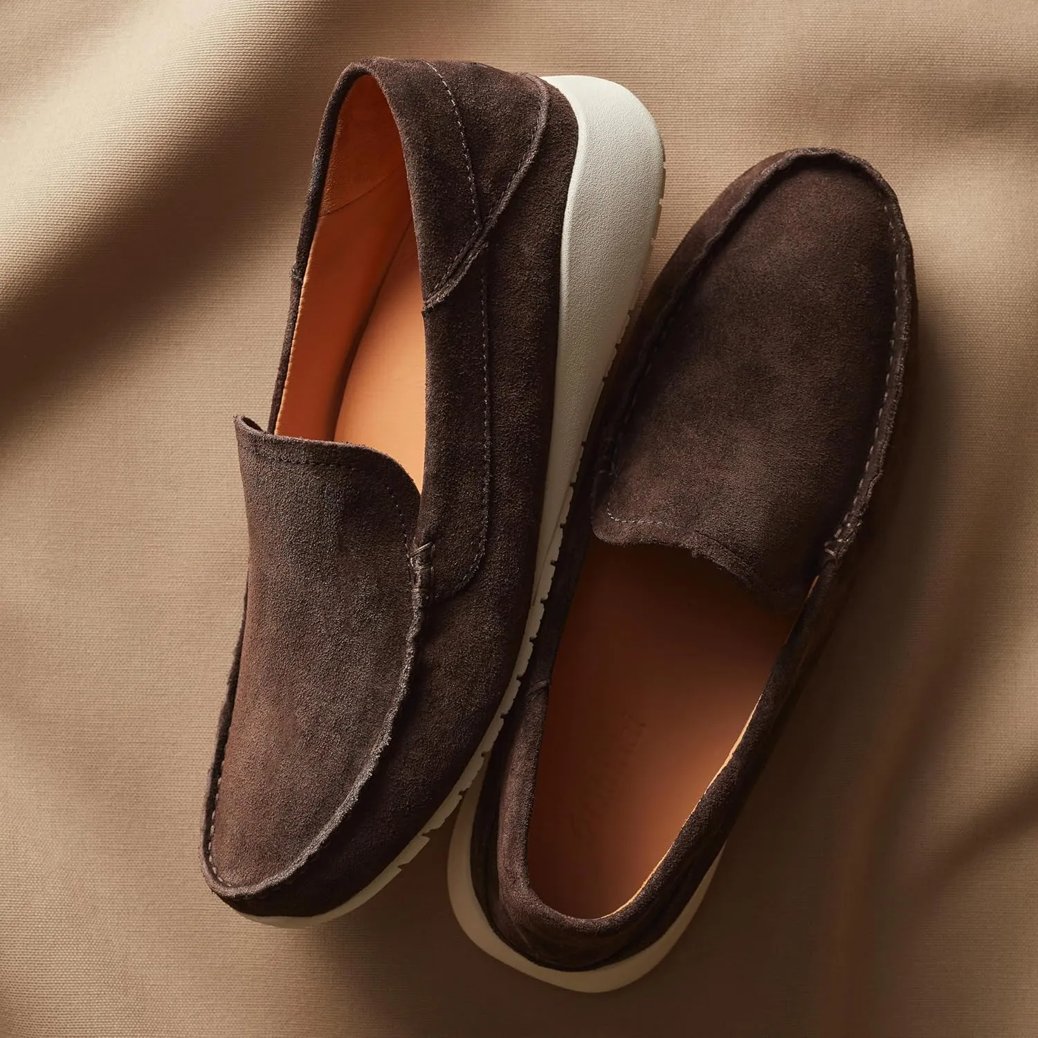 OLUKAI Ka'a Loafer Men's Premium Shoe, Premier Italian Suede Materials & Craftsmanship, Sleek & Contemporary Look, Comfortable Fit & All-Day Support