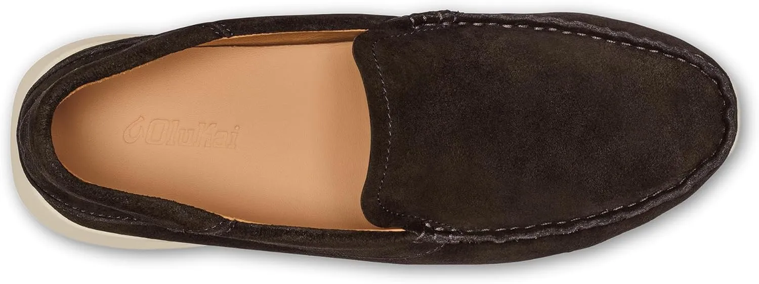 OLUKAI Ka'a Loafer Men's Premium Shoe, Premier Italian Suede Materials & Craftsmanship, Sleek & Contemporary Look, Comfortable Fit & All-Day Support