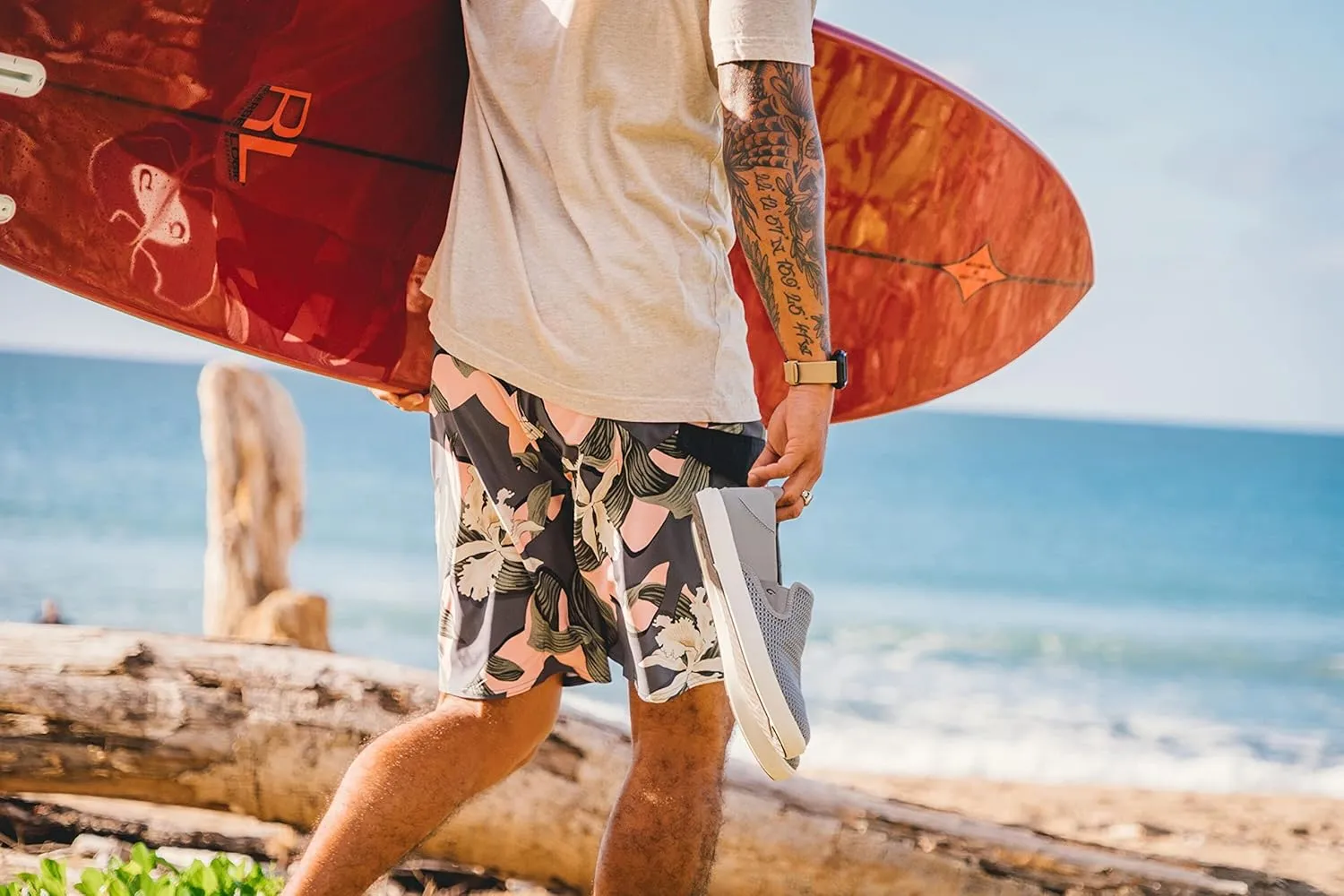 OLUKAI Lae'ahi Men's Slip On Shoes, Versatile & Casual Everyday Sneaker, Lightweight & Breathable Mesh, All-Day Wear & Comfort