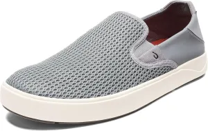 OLUKAI Lae'ahi Men's Slip On Shoes, Versatile & Casual Everyday Sneaker, Lightweight & Breathable Mesh, All-Day Wear & Comfort